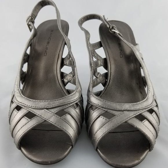Bandolino | Jorkins leather peep toe slingback - Picture 3 of 8